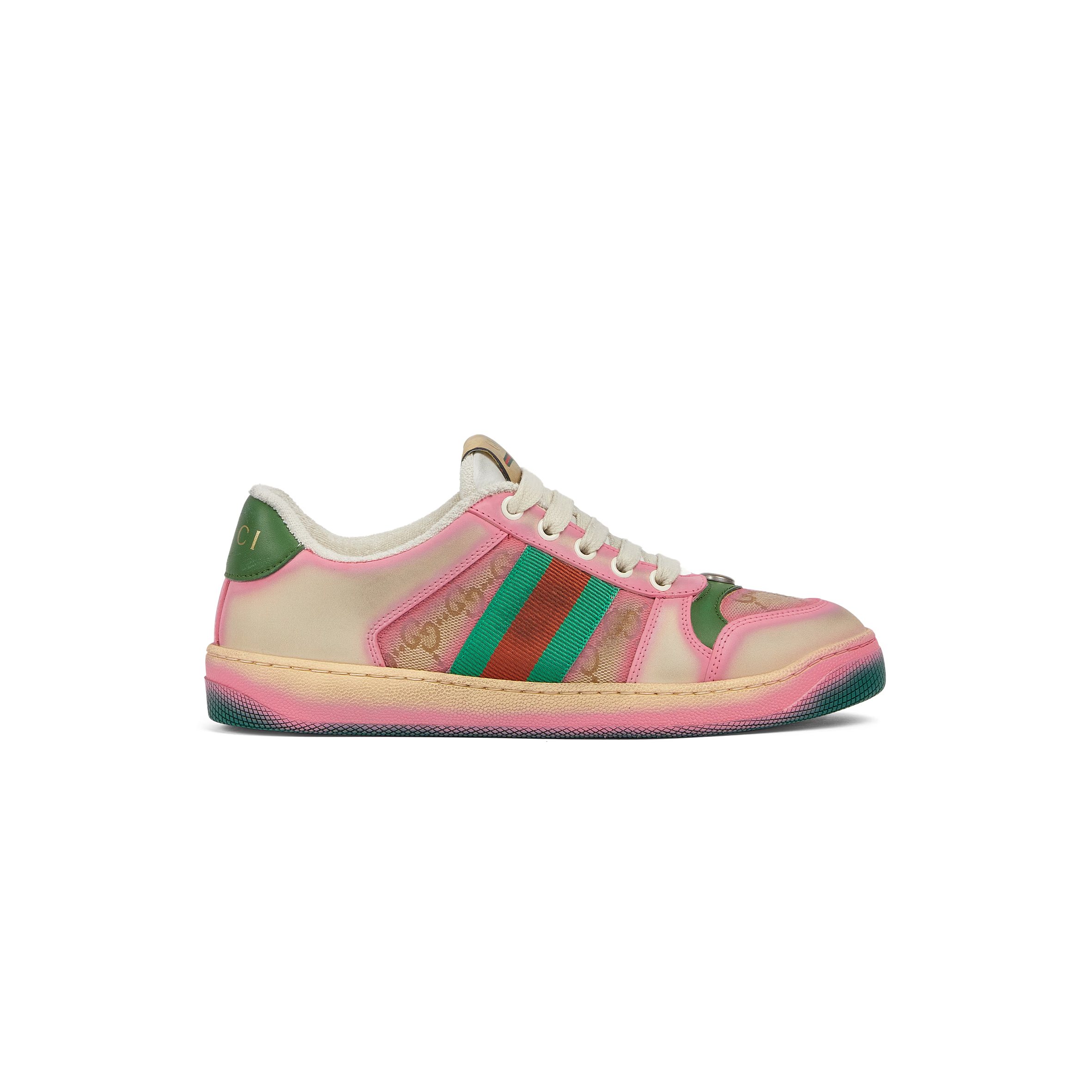 GUCCI WOMEN'S SERIGRAPHY SCREENER TRAINER 848220